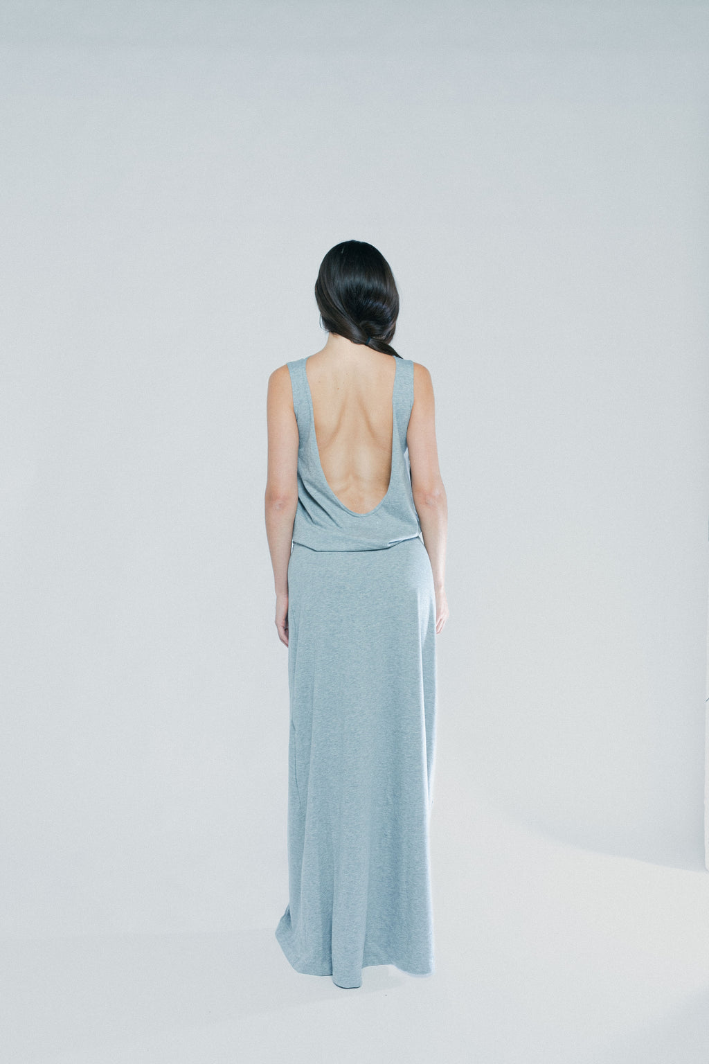 Robe dos nu en coton Adèle