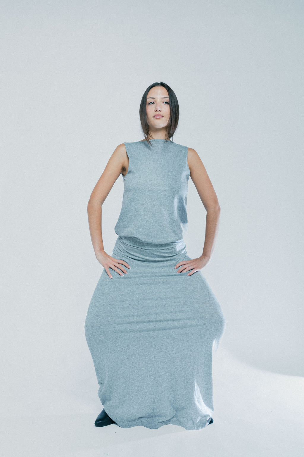 Robe dos nu en coton Adèle