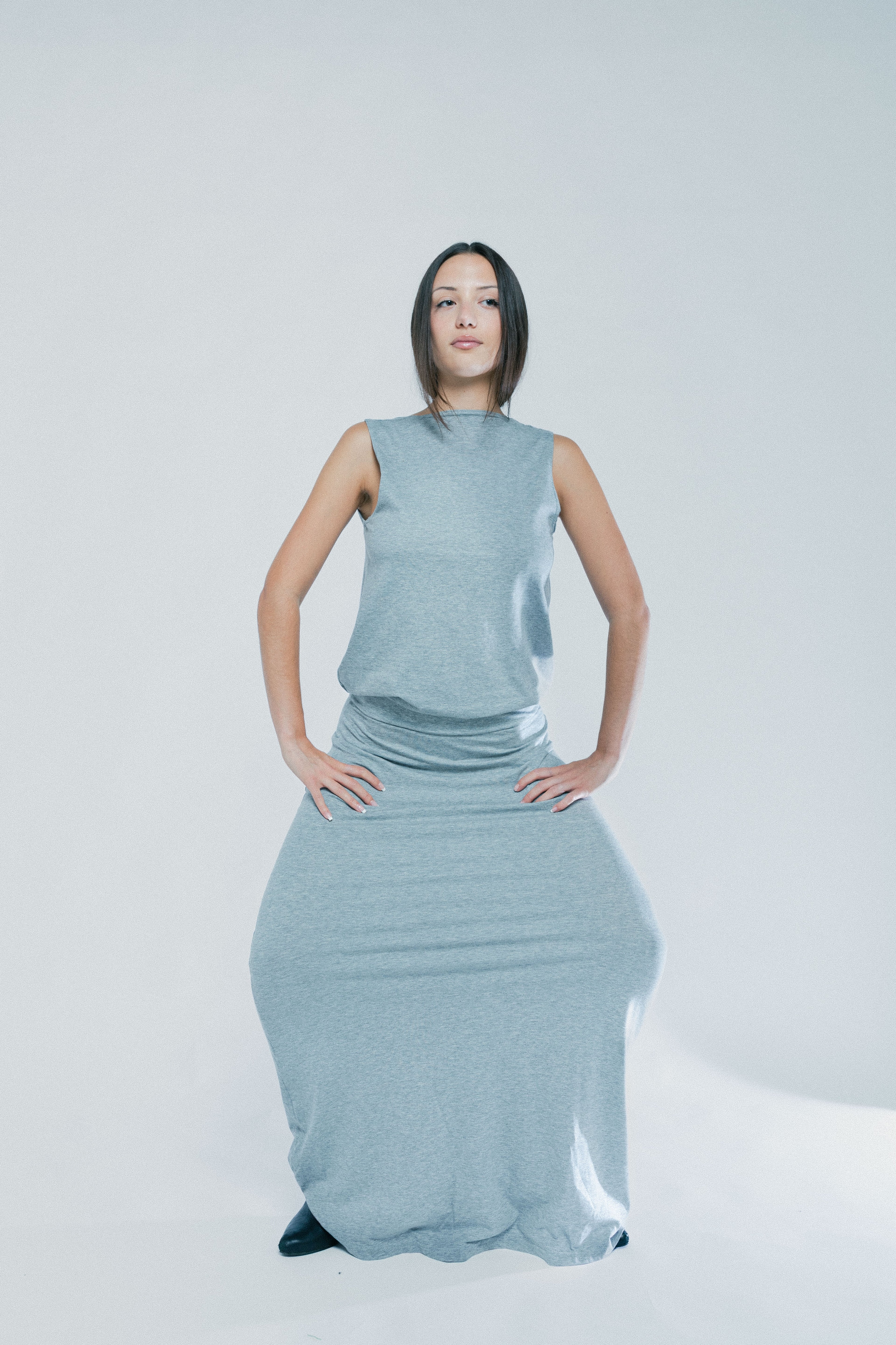 Robe dos nu en coton Adèle