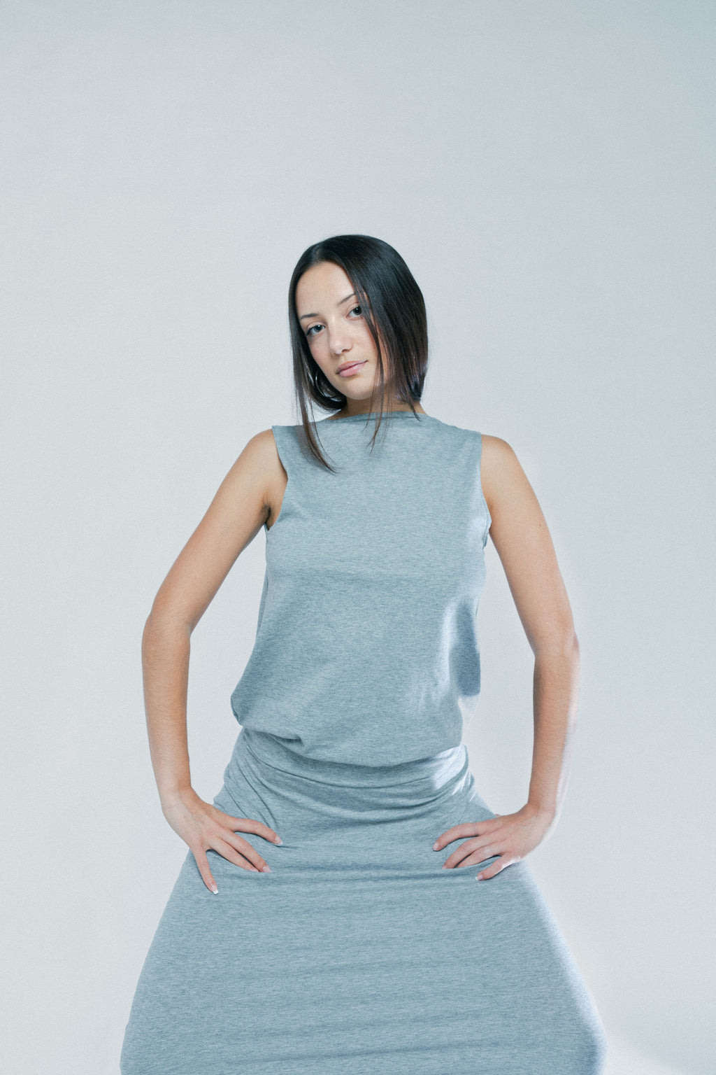 Robe dos nu en coton Adèle