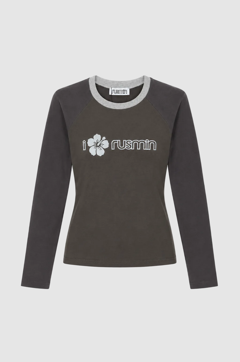 T-shirt baseball manches longues Gabi Hibiscus