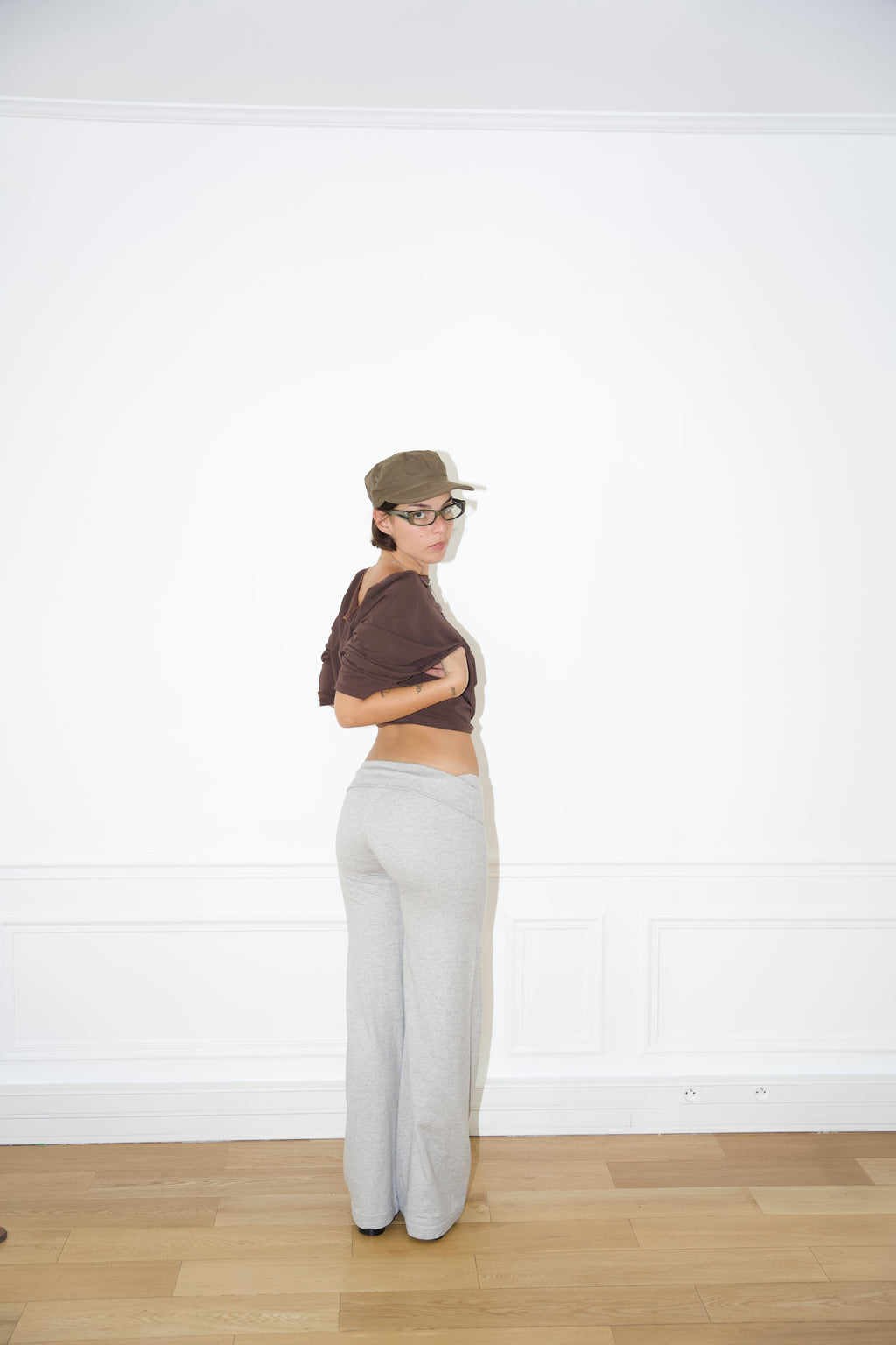 Pantalon Jupe en coton Lou