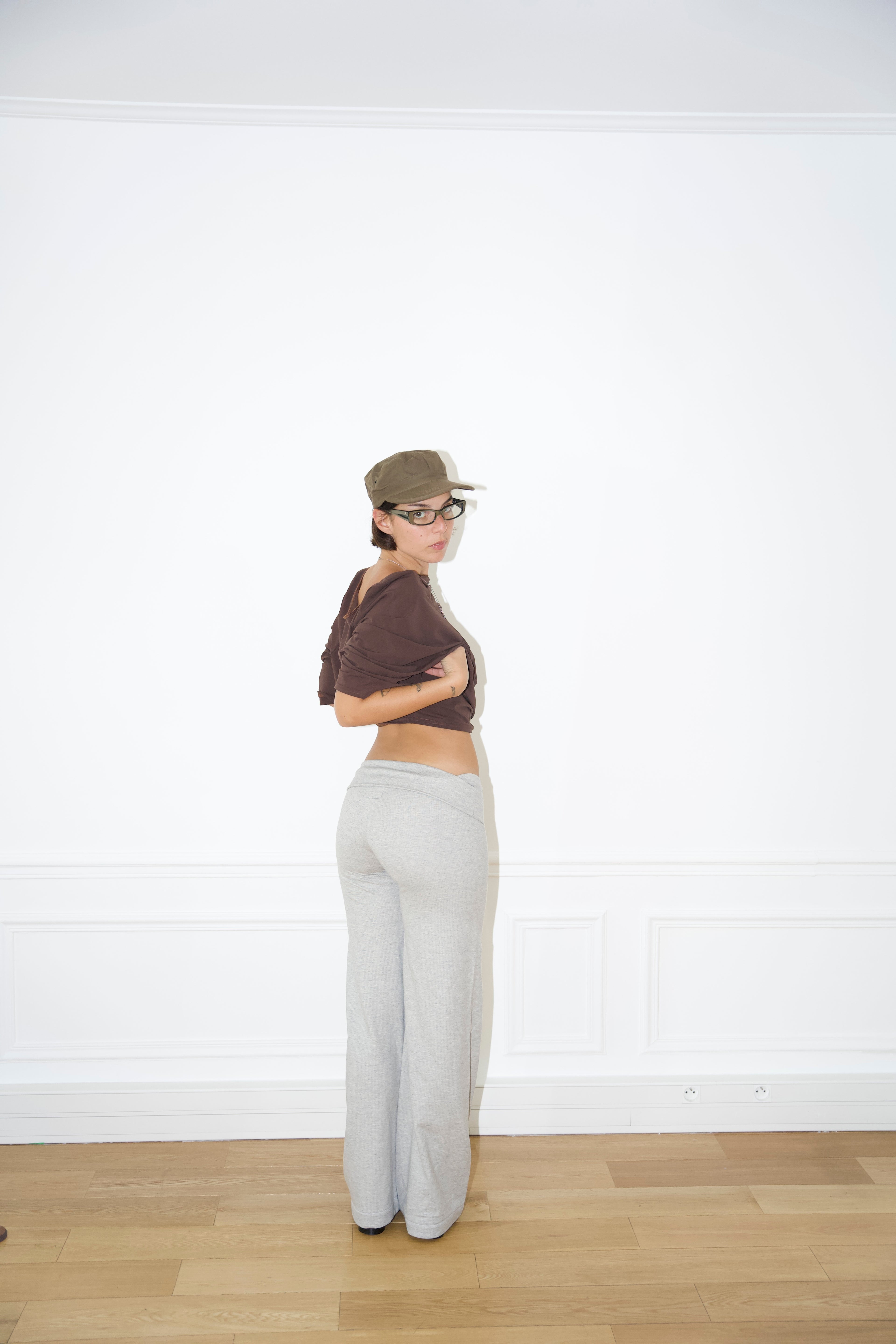 Pantalon Jupe en coton Lou