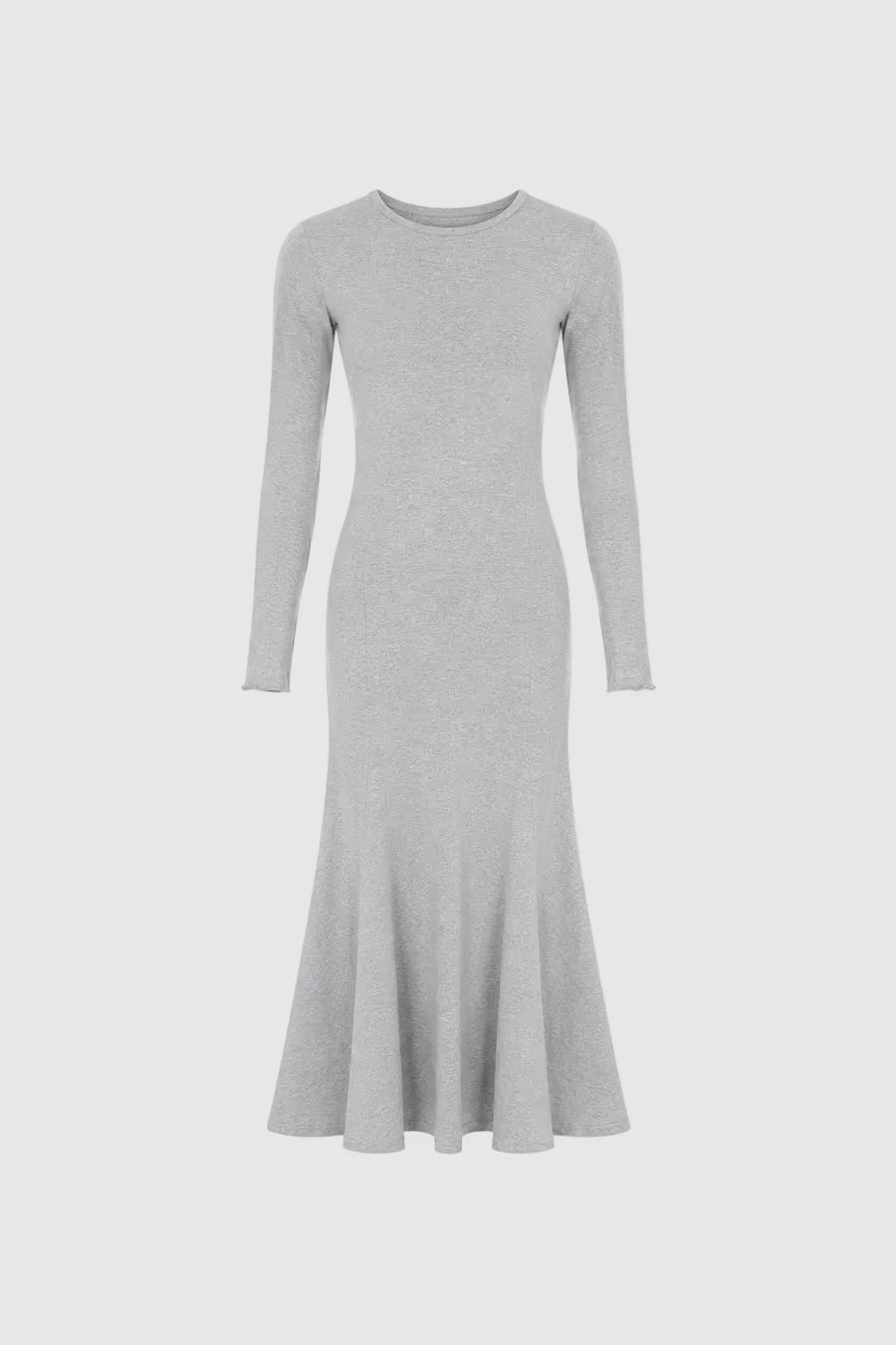 Robe sirène gris chiné - CLARA