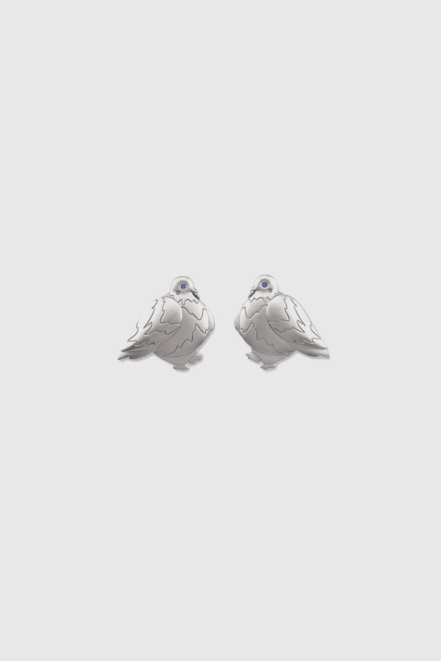Boucles d'oreilles Pigeon en laiton