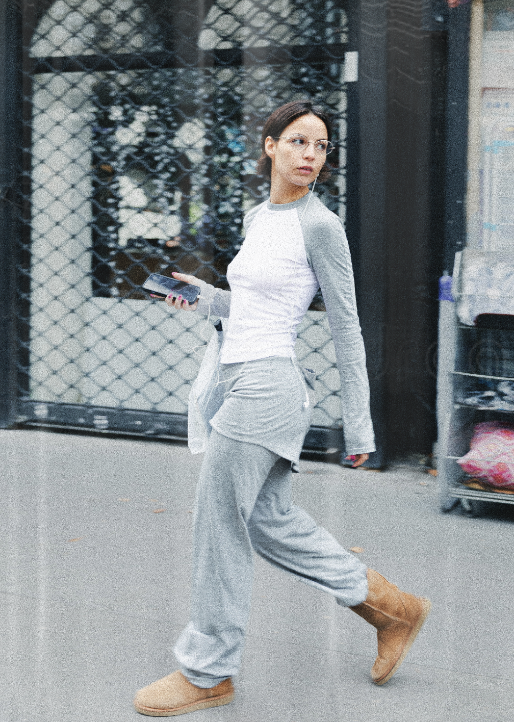 T-shirt baseball manches longues Gabi (Pre-order)