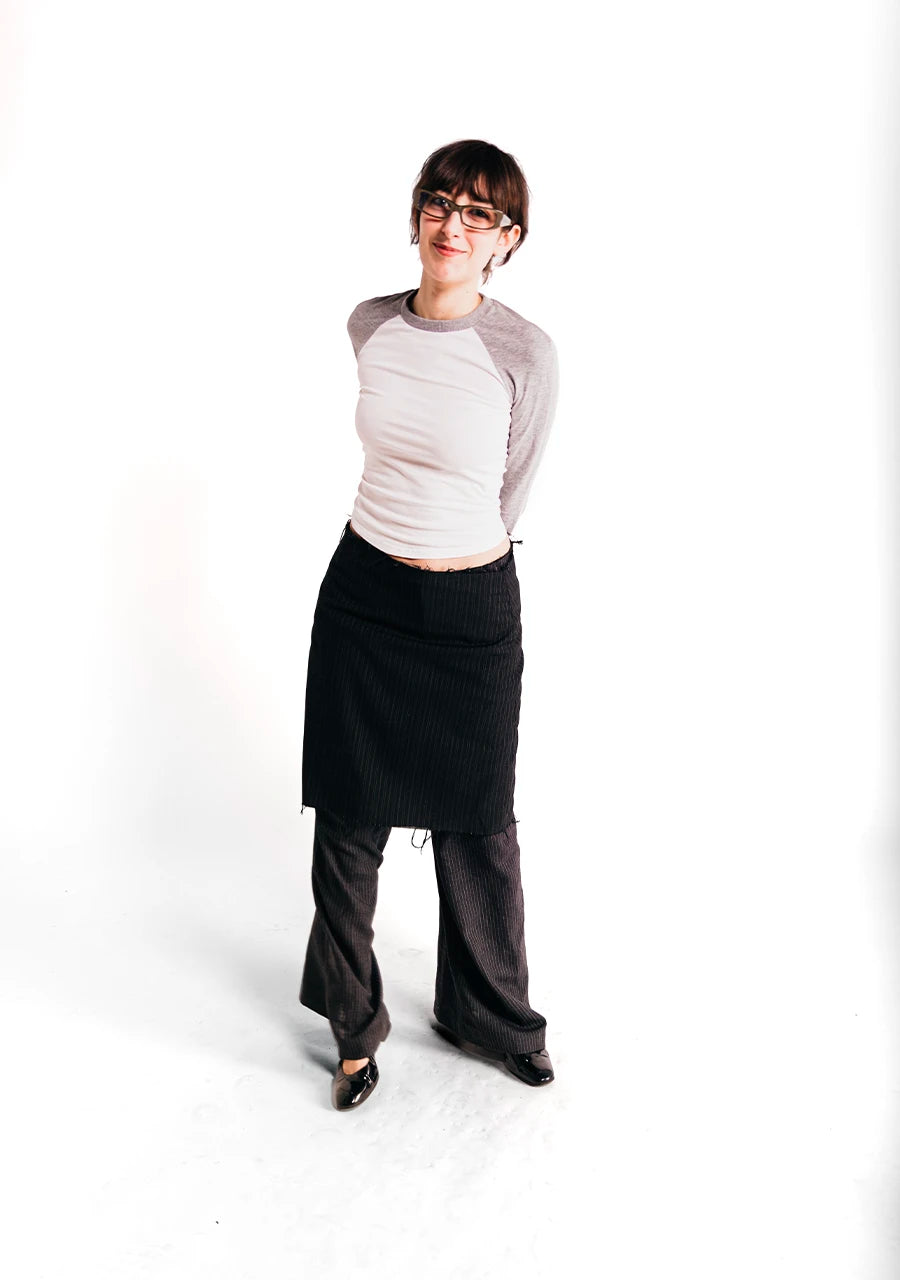 T-shirt baseball manches longues Gabi (Pre-order)